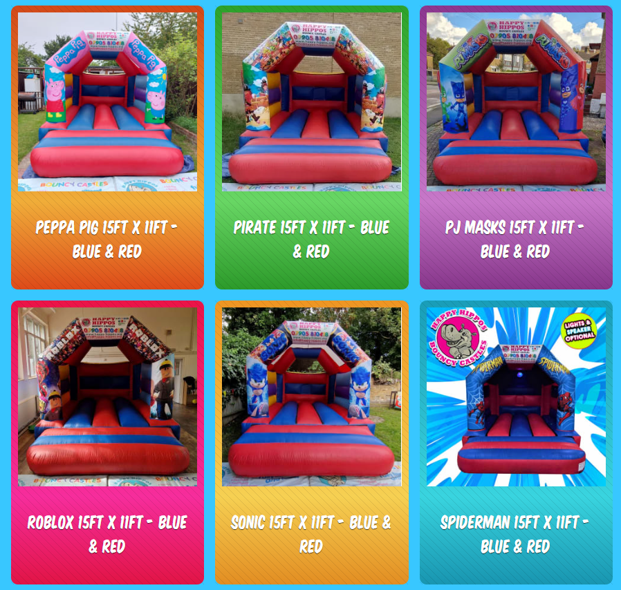 Bouncy castle hire options